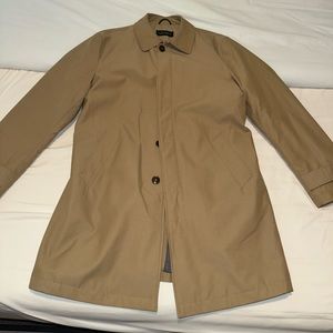 Ralph Lauren Men's Classic-Fit Solid Raincoat - Camel - 38R
